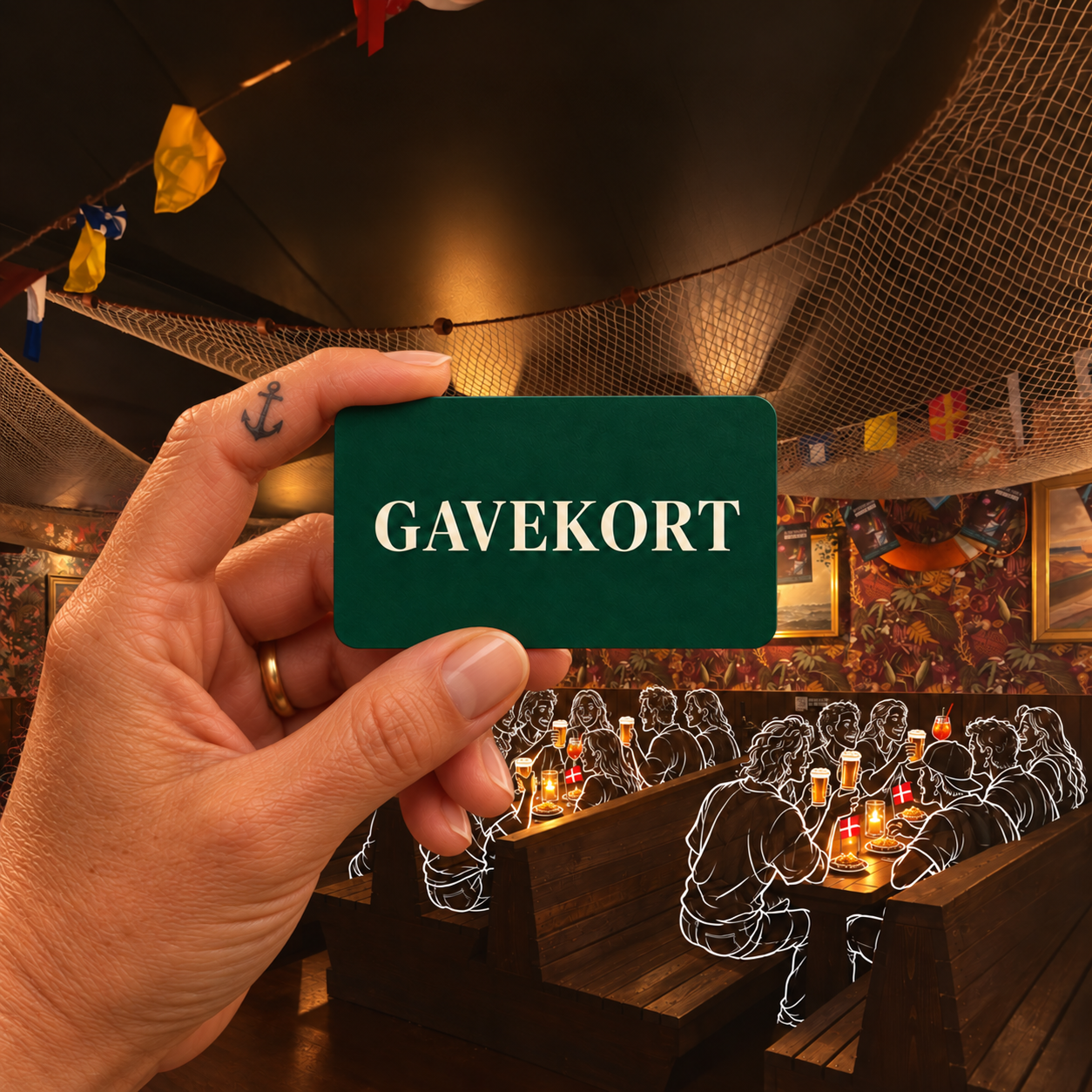 Gavekort til The Drunken Sailor
